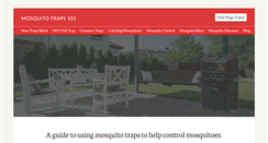Desktop Screenshot of mosquitotraps.com