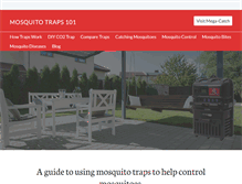 Tablet Screenshot of mosquitotraps.com